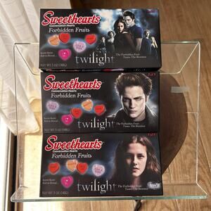 Lot Of 3 Different Twilight Sweethearts Forbidden Fruits Hearts New And Sealed